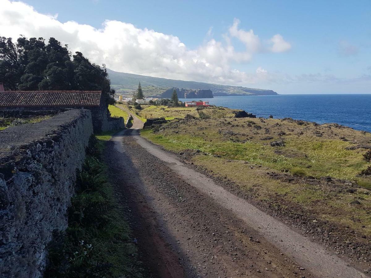 Seaside Azores Villa With Natural Pool, Terrace & Barbecue Capelas Bagian luar foto