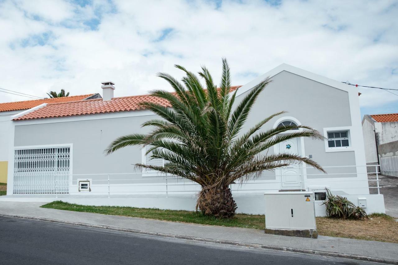 Seaside Azores Villa With Natural Pool, Terrace & Barbecue Capelas Bagian luar foto